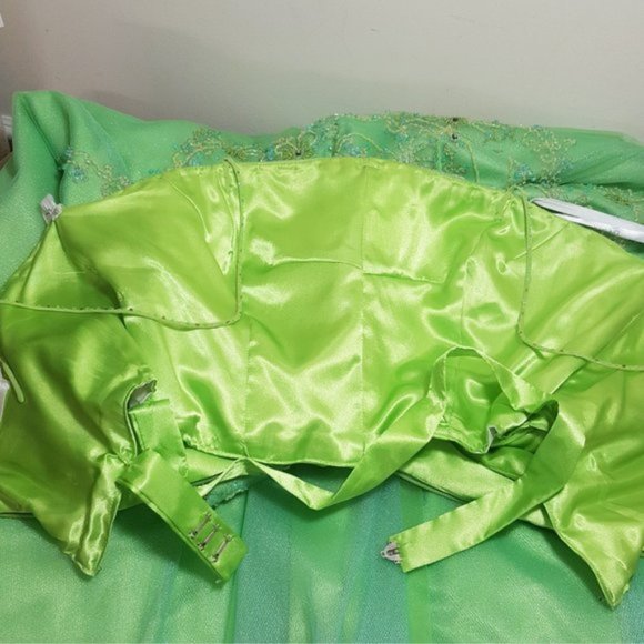 TONY BOWLS Mesmerizing Prom/Pageant Beaded Gown - Picture 6 of 8